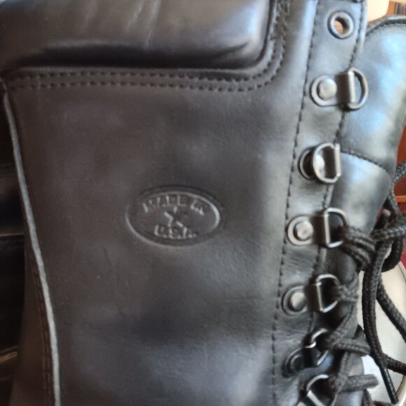 Mens 7.5 M Vintage Matterhorn 1949 Goretex Boots Combat Black Vibram Insulated - Picture 6 of 9